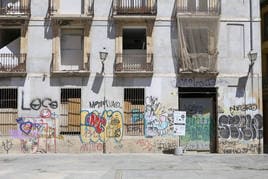 Los grafitis en el barrio de El Carmen