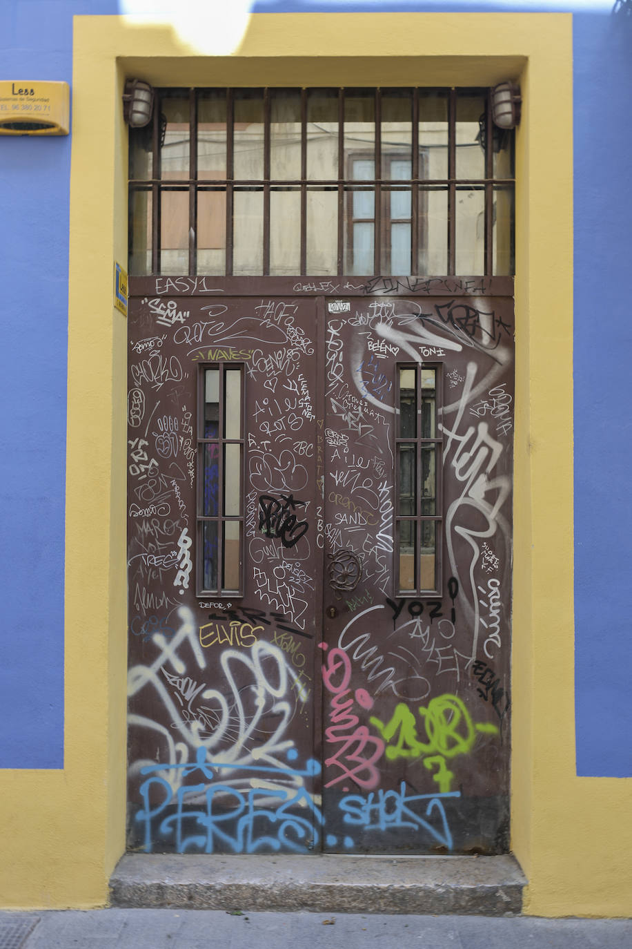 Los grafitis en el barrio de El Carmen