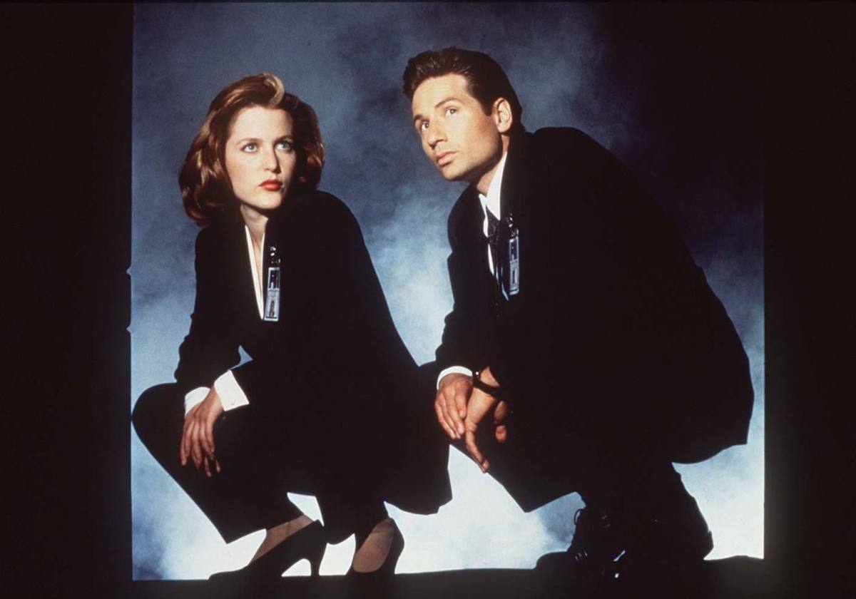 Los agentes Mulder y Scully, de 'Expediente X', serán homenajeados en el LABdeseries de Valencia.