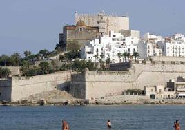 El castillo de Peñíscola.