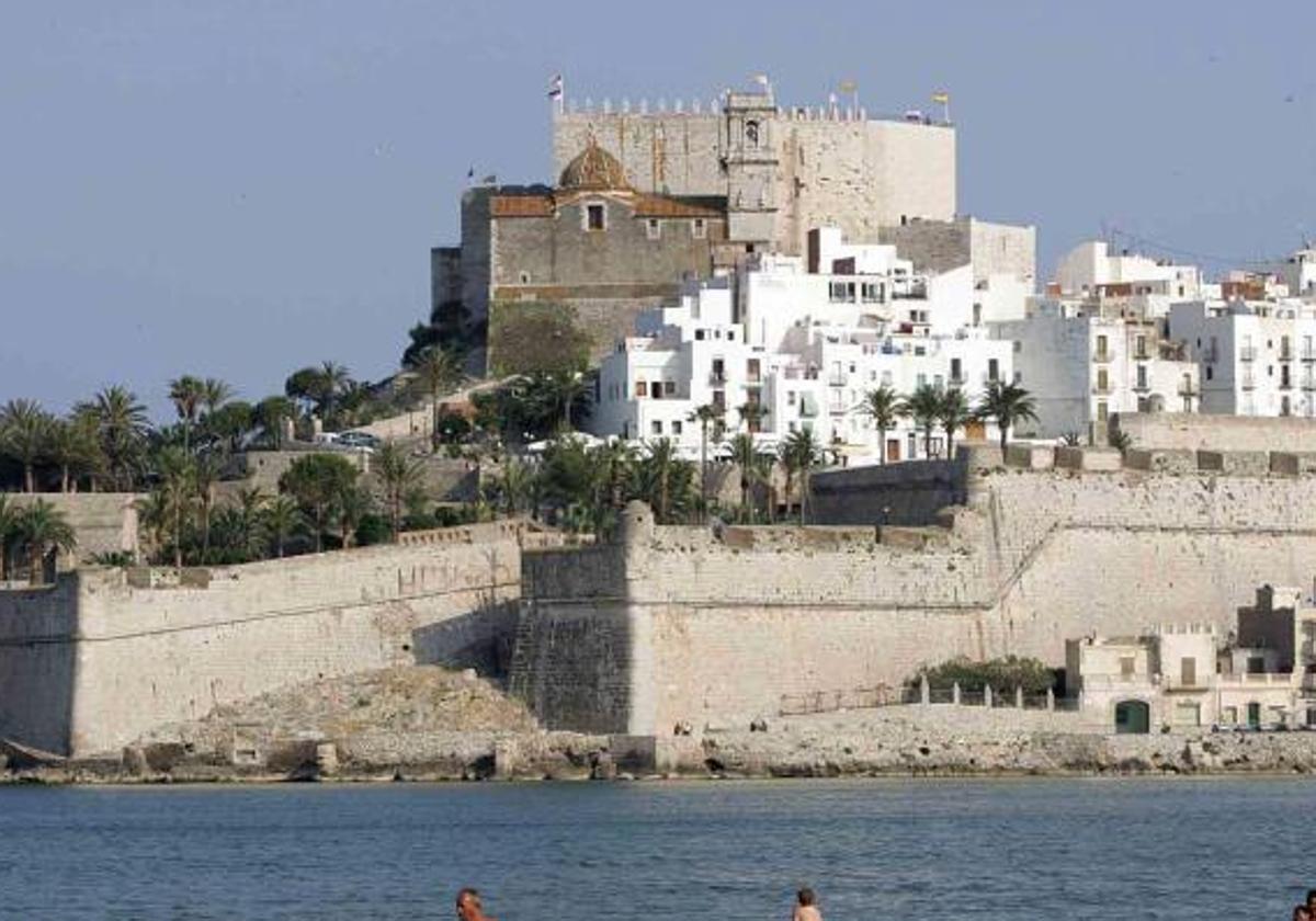 El castillo de Peñíscola.