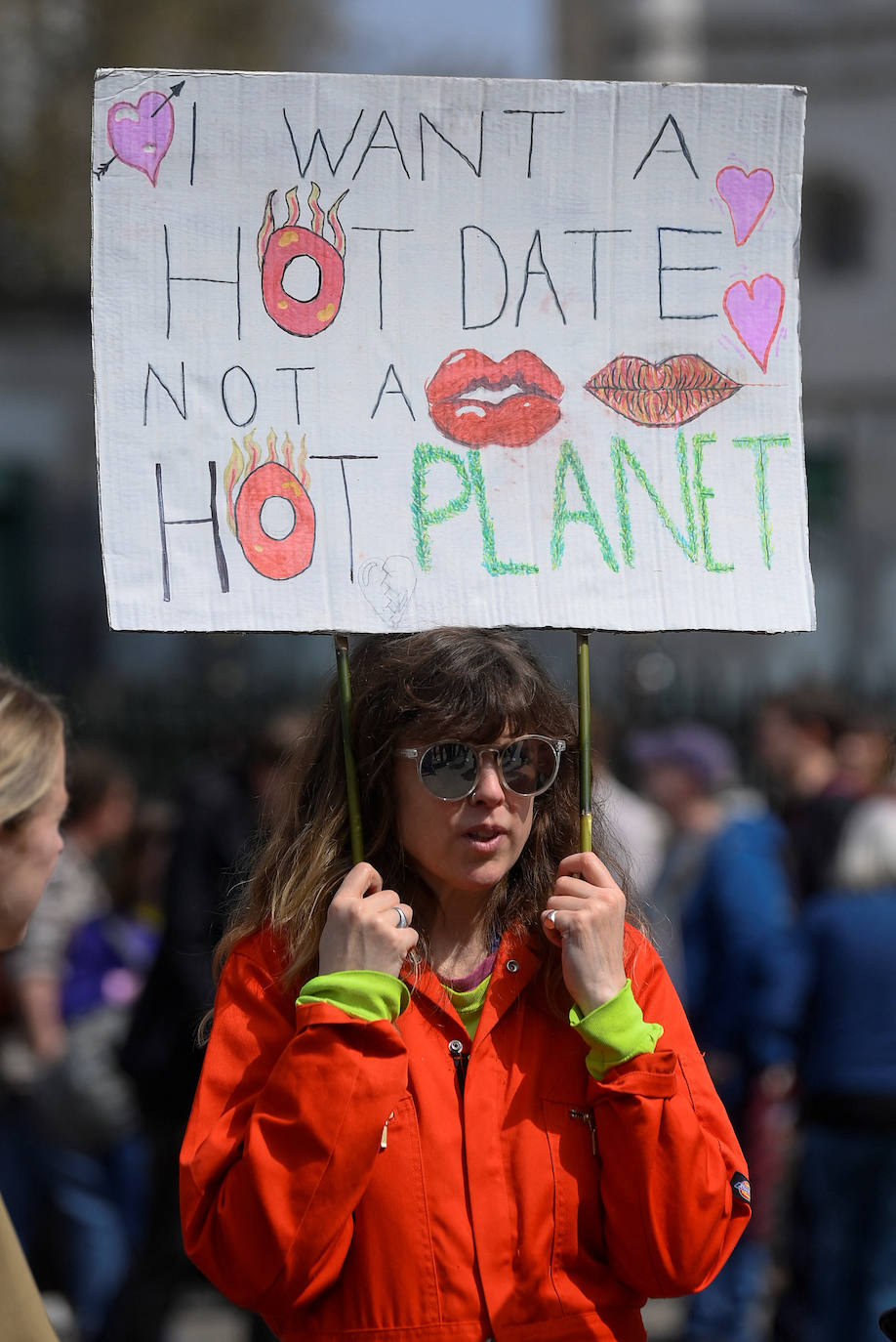 Marcha ecologista en Londres contra el cambio climático