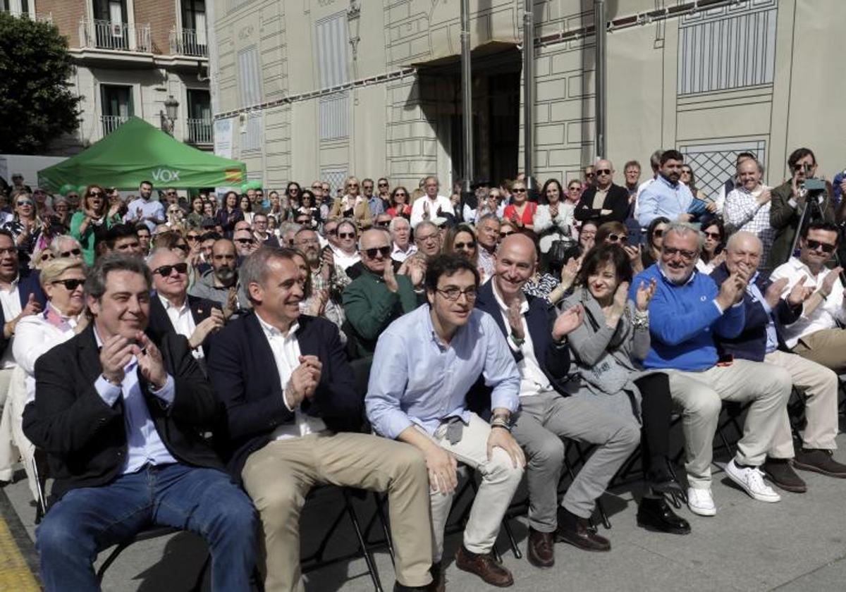 Mitin de Vox en Valencia.