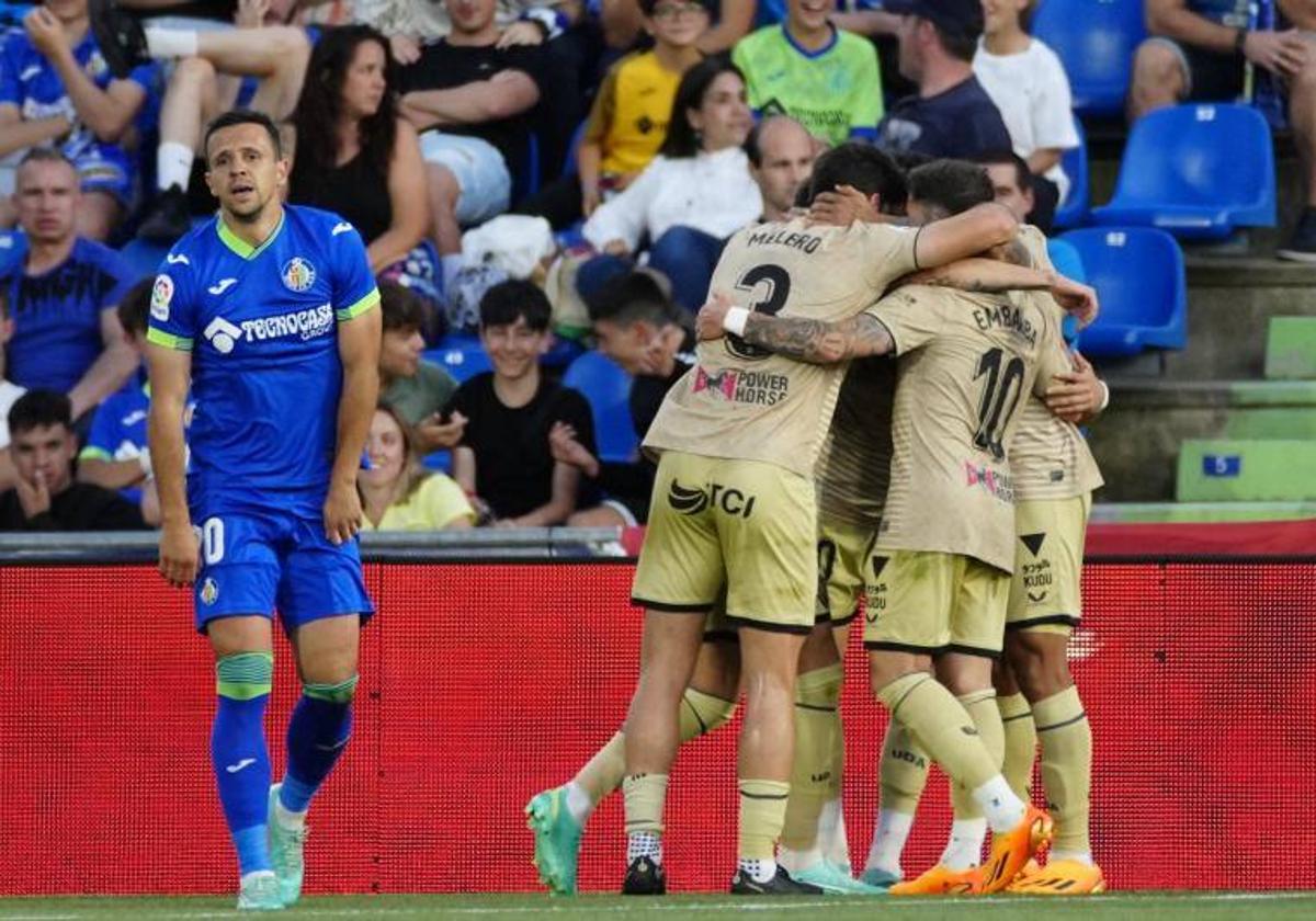 La victoria del Almería da un vuelco a la predicción del superordenador de los equipos que descenderán a Segunda