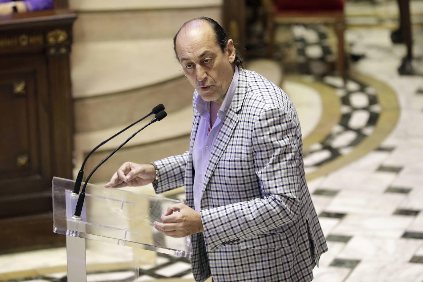 Último pleno en el Ayuntamiento de Valencia