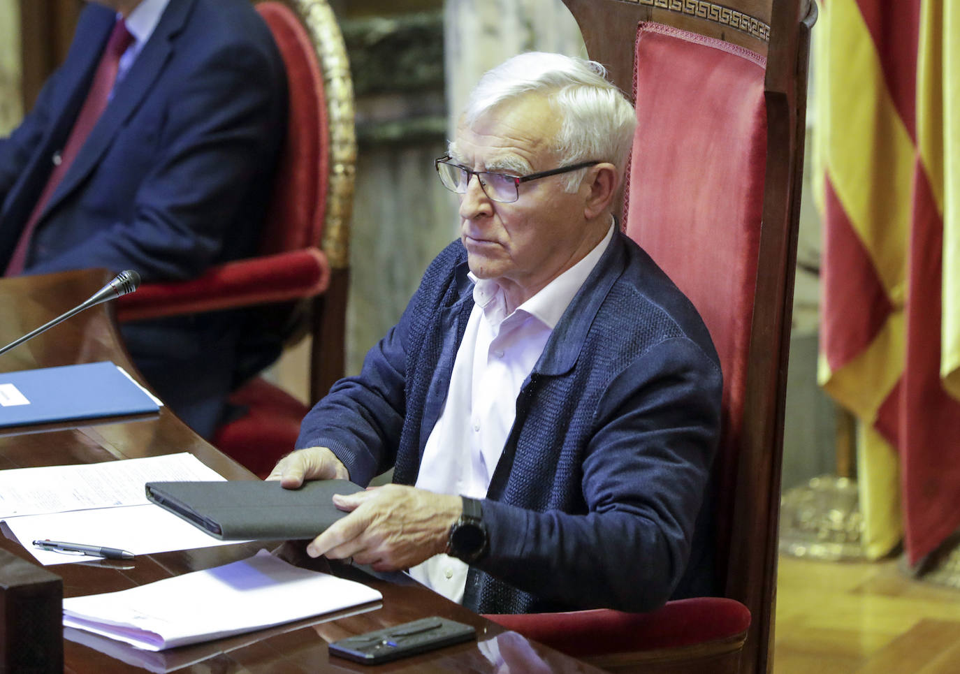 Último pleno en el Ayuntamiento de Valencia