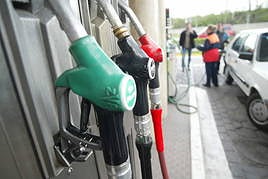 Surtidores gasolinera