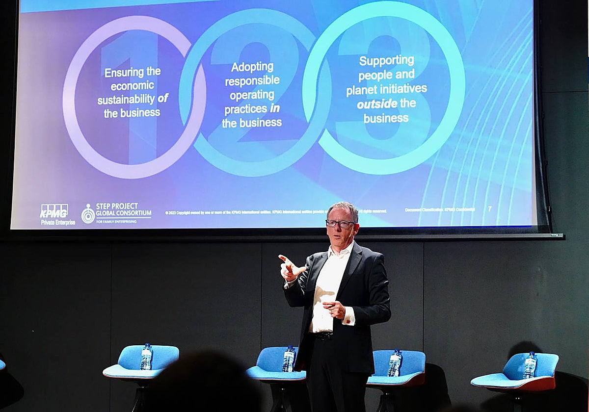 Ponencia del congreso de la empresa familiar celebrado en Valencia.