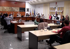 Pleno de la Pobla de Vallbona.