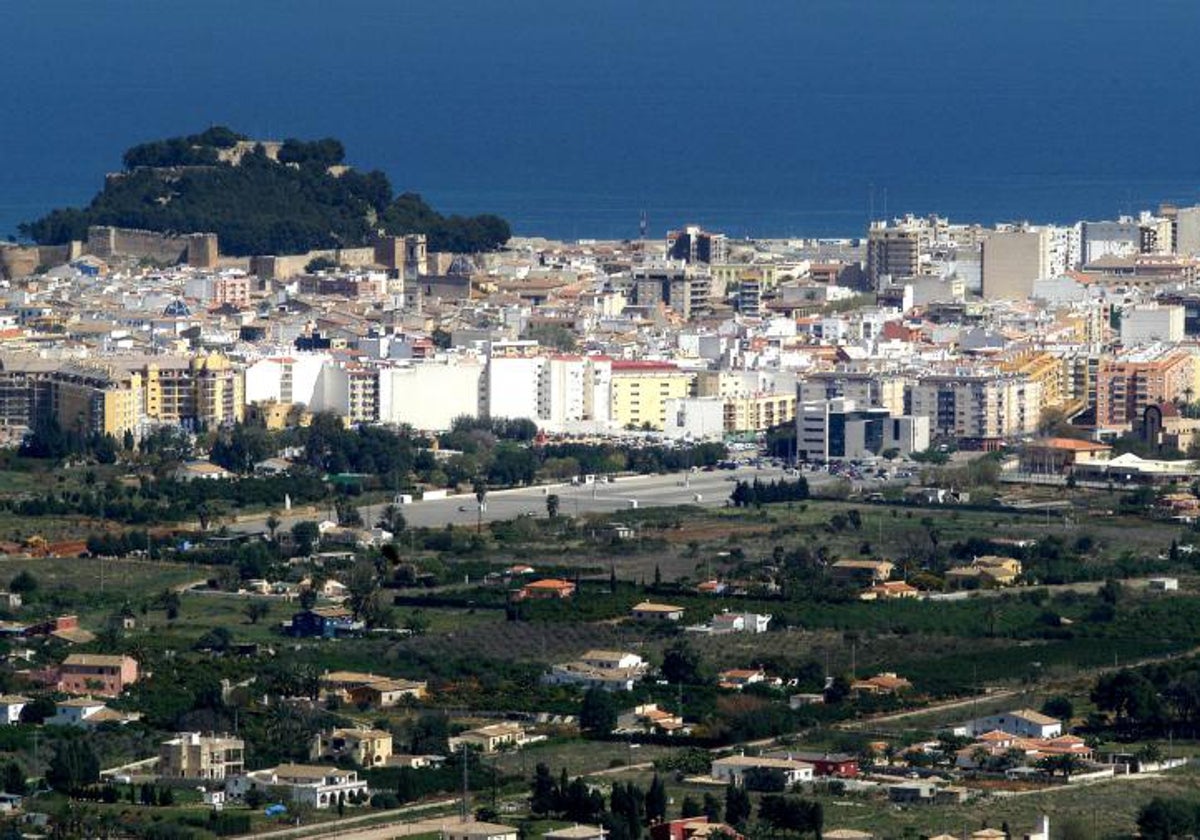 Vista general de Dénia.