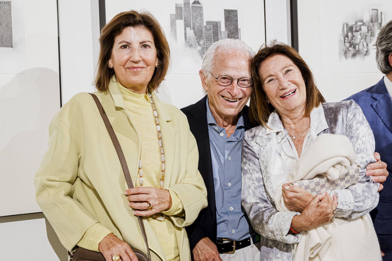 Ana Mira, Vicente Colom y Mercedes Llobet.