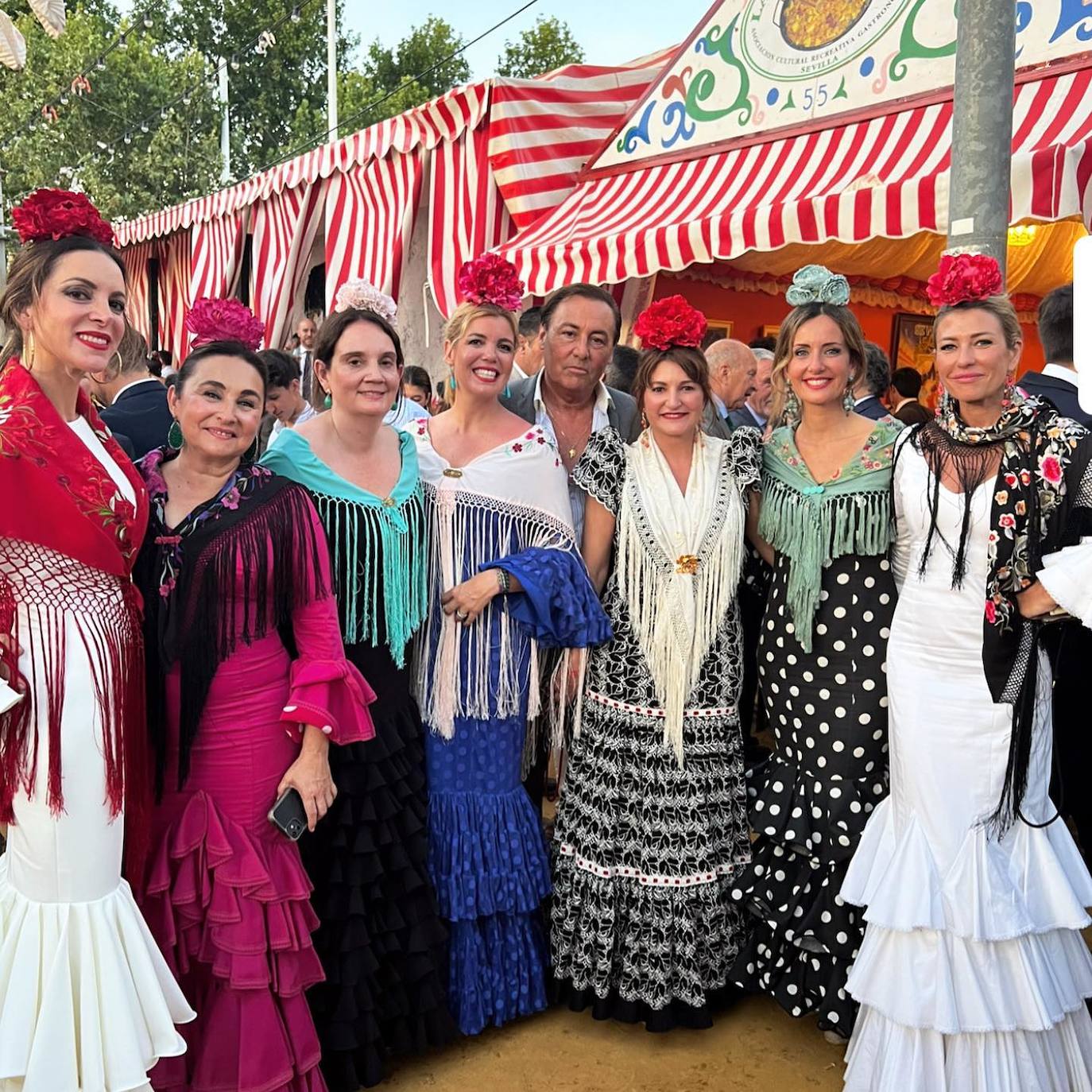 Paula Bernal,Paloma Tárrega, Ana Parejo, Arantxa Pérez Pous, José Tamarit, Angela Pla, Elena Ravello y Ana Varela.