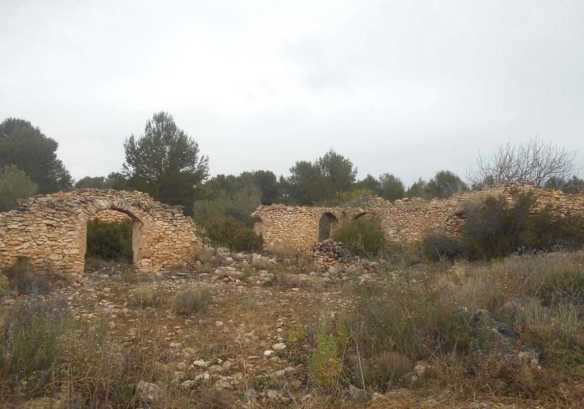 Tramo del recorrido por la Cruz de la Ceja.