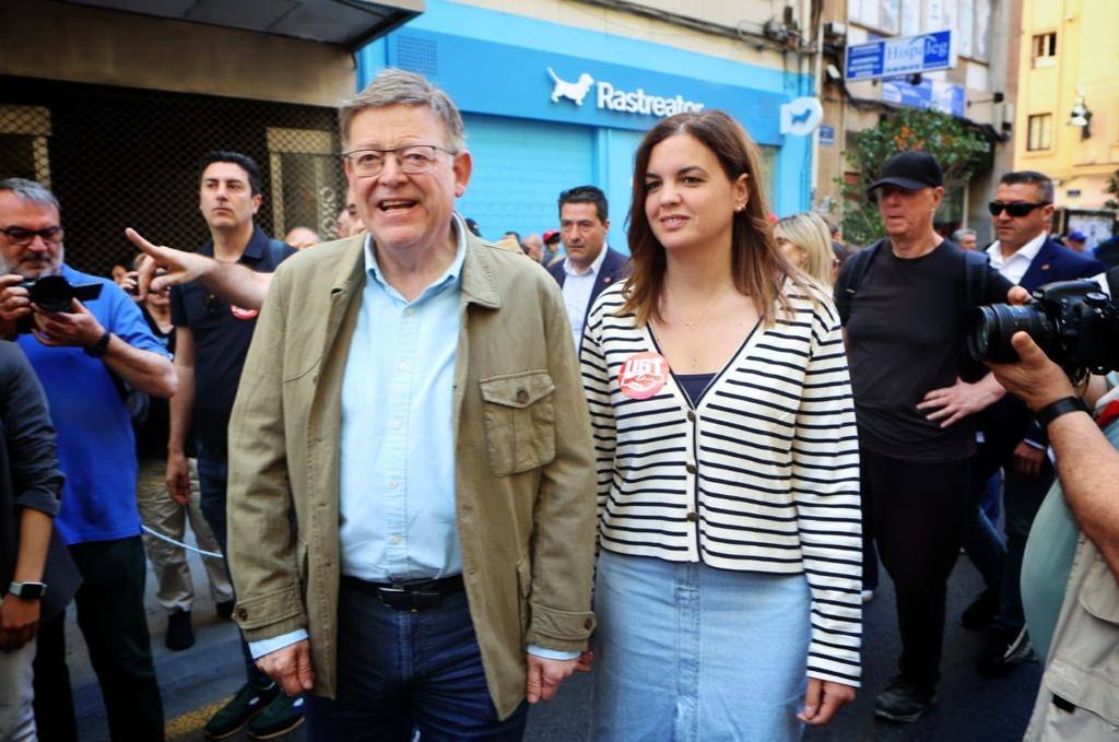 Así ha transcurrido la manifestación del 1 de mayo en Valencia