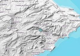 El Castell de Guadalest registra un terremoto de 1,8 grados