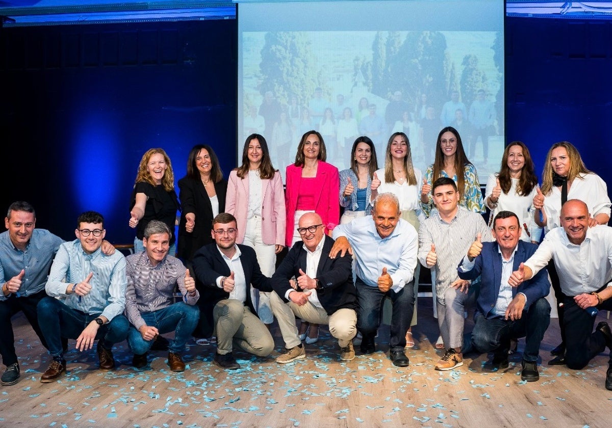 Personas que integran la candidatura.