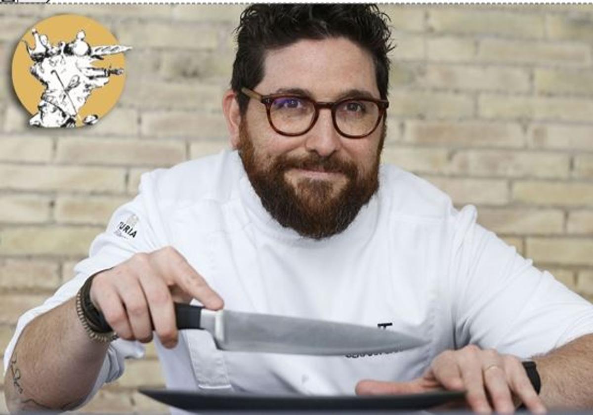 Germán Carrizo, en el restaurante Fierro.