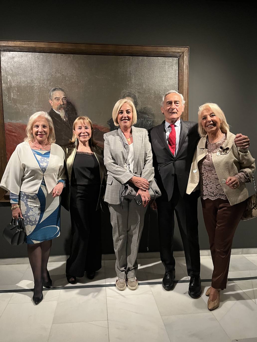 María José Navarro, Mamen Rivas, Julia Pérez Broseta, Joserra García Fuster y Paqui Sauri.