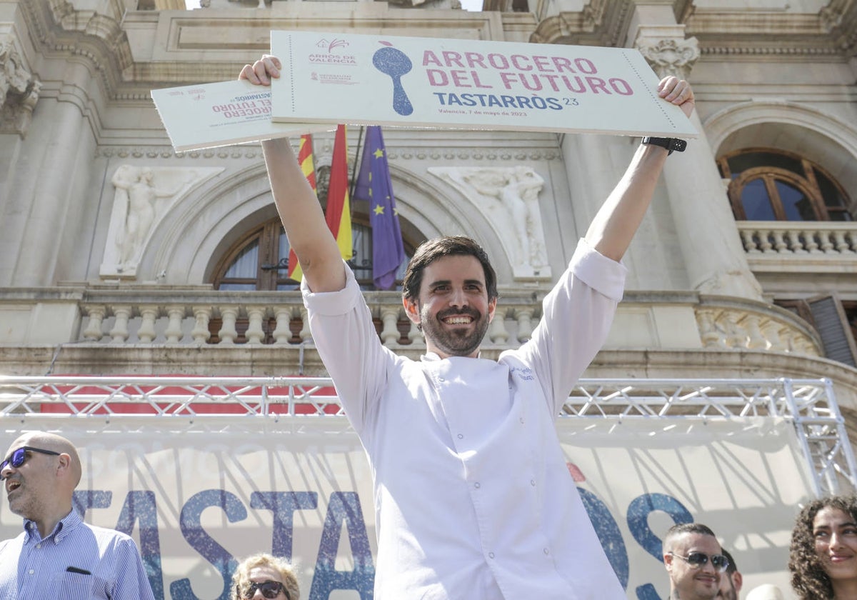 El cocinero Carlos Griffo, ganador del concurso.