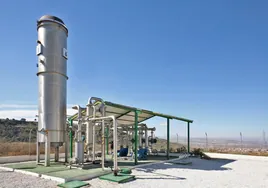 Intalaciones para la producción de biogás.