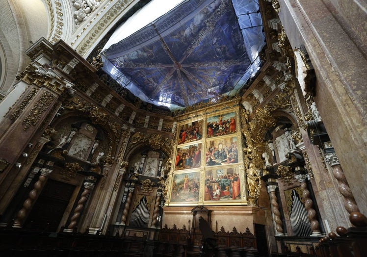 Altar mayor de la Catedral de Valencia.