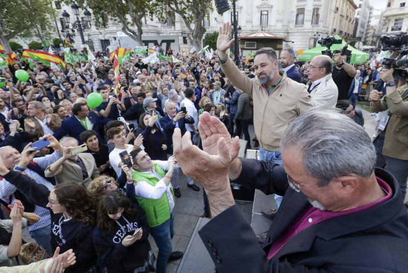 Así ha sido el mitin de Vox en Valencia con Santiago Abascal