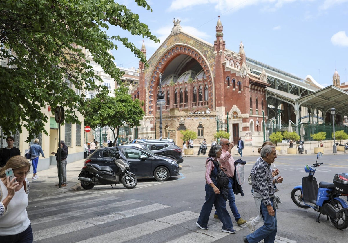 El mercado de Colón, en el corazón del Pla del Remei, feudo 'popular'.