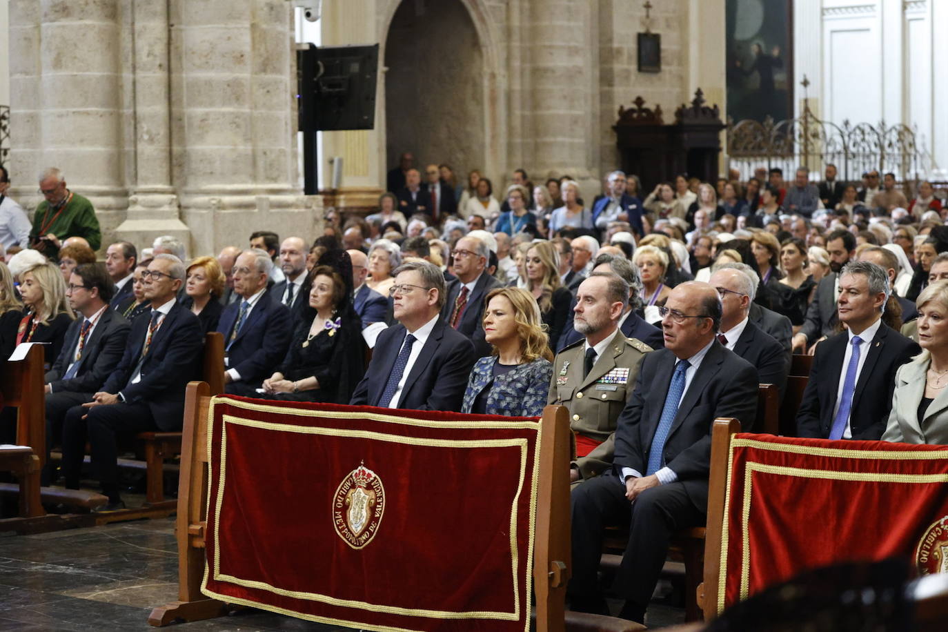 La Catedral de Valencia en la celebración de la misa solemne del centenario de la coronación