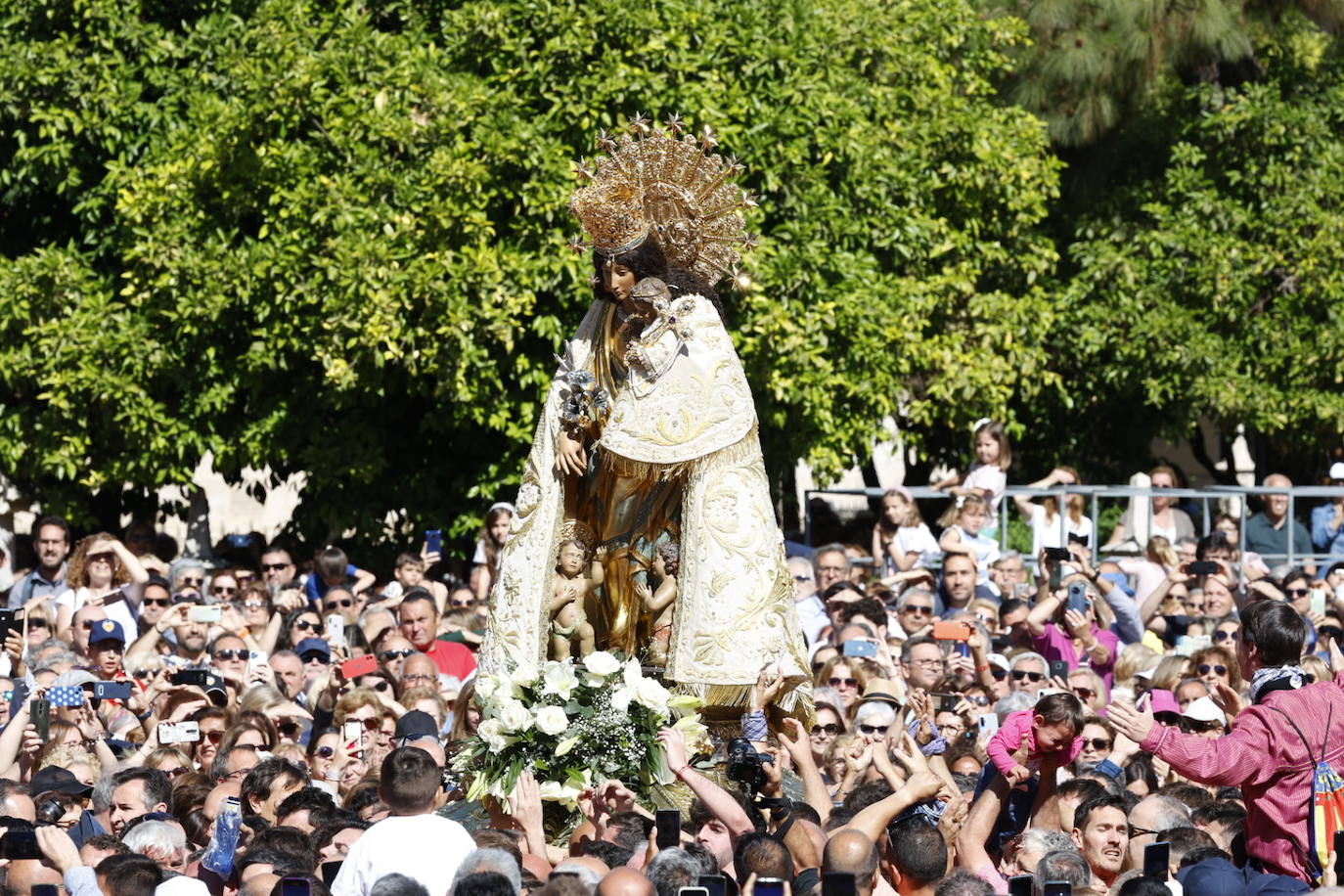 Así ha sido el Traslado de la Virgen de los Desamparados