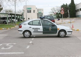 Imagen de archivo de una patrulla de la Guardia Civil en la cárcel de Picassent.