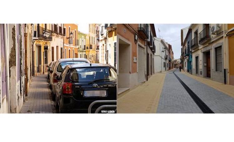 Imagen principal - Antes y después Calle Mayor