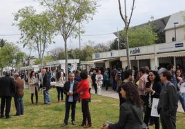 Una edición anterior del foro de empleo de la UPV.