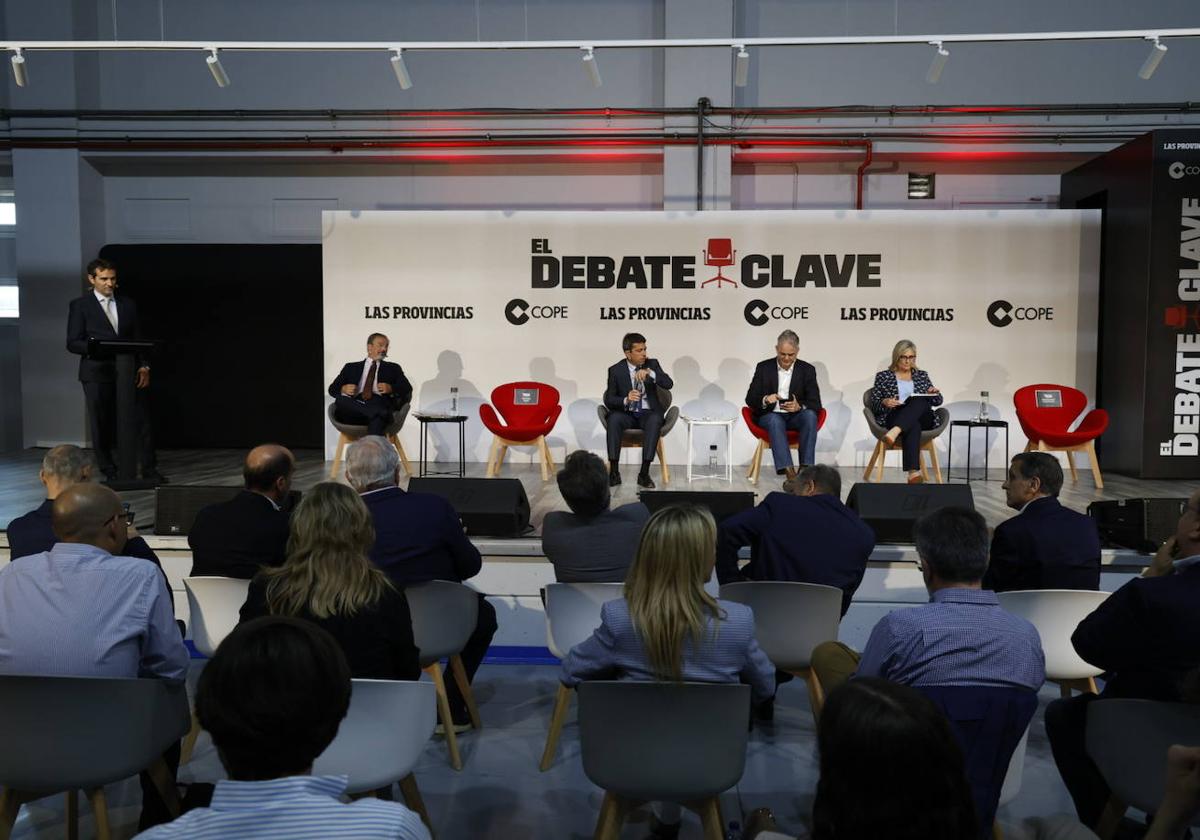 Debate clave entre los candidatos a la Generalitat Valenciana en LAS PROVINCIAS.