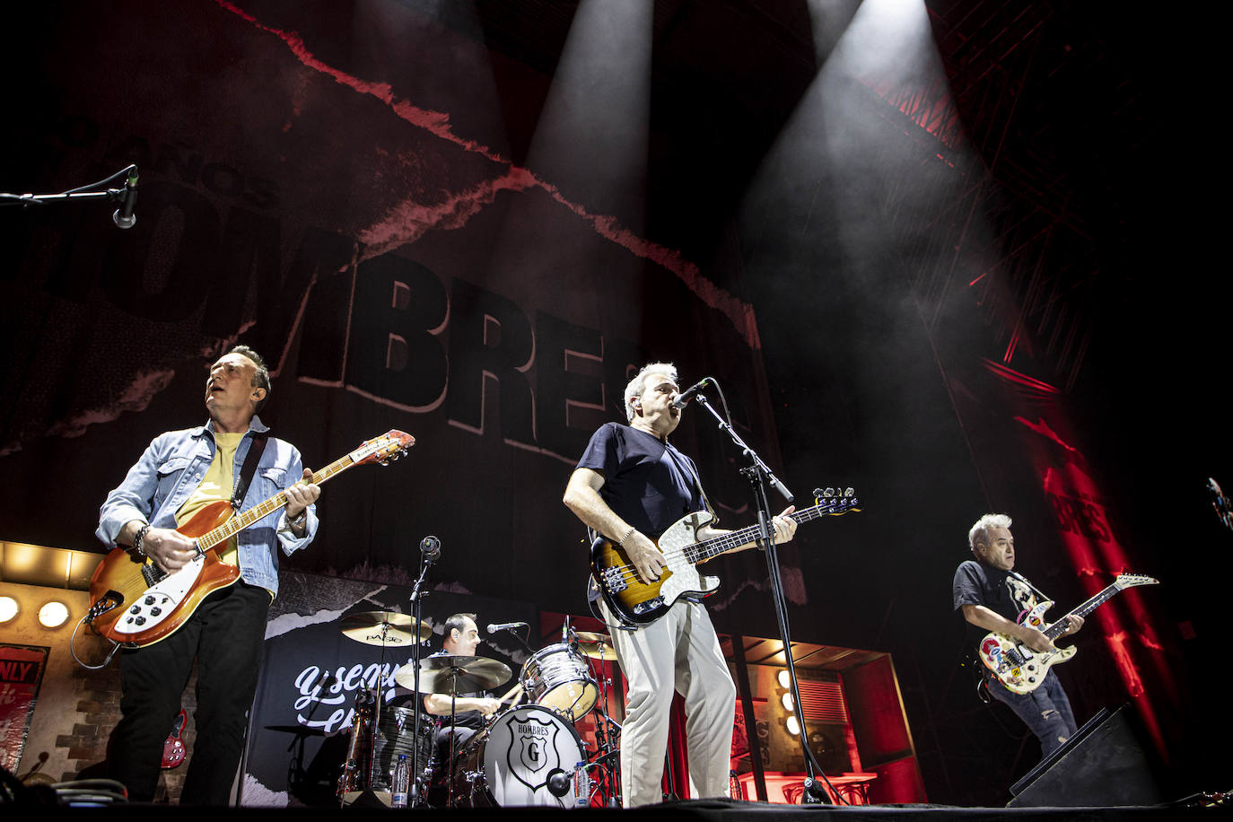 Así fue el concierto de Hombres G en Valencia