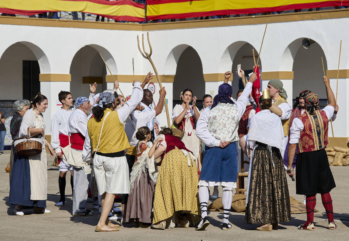 Recreaciones en vivo en el Museo Militar de Valencia