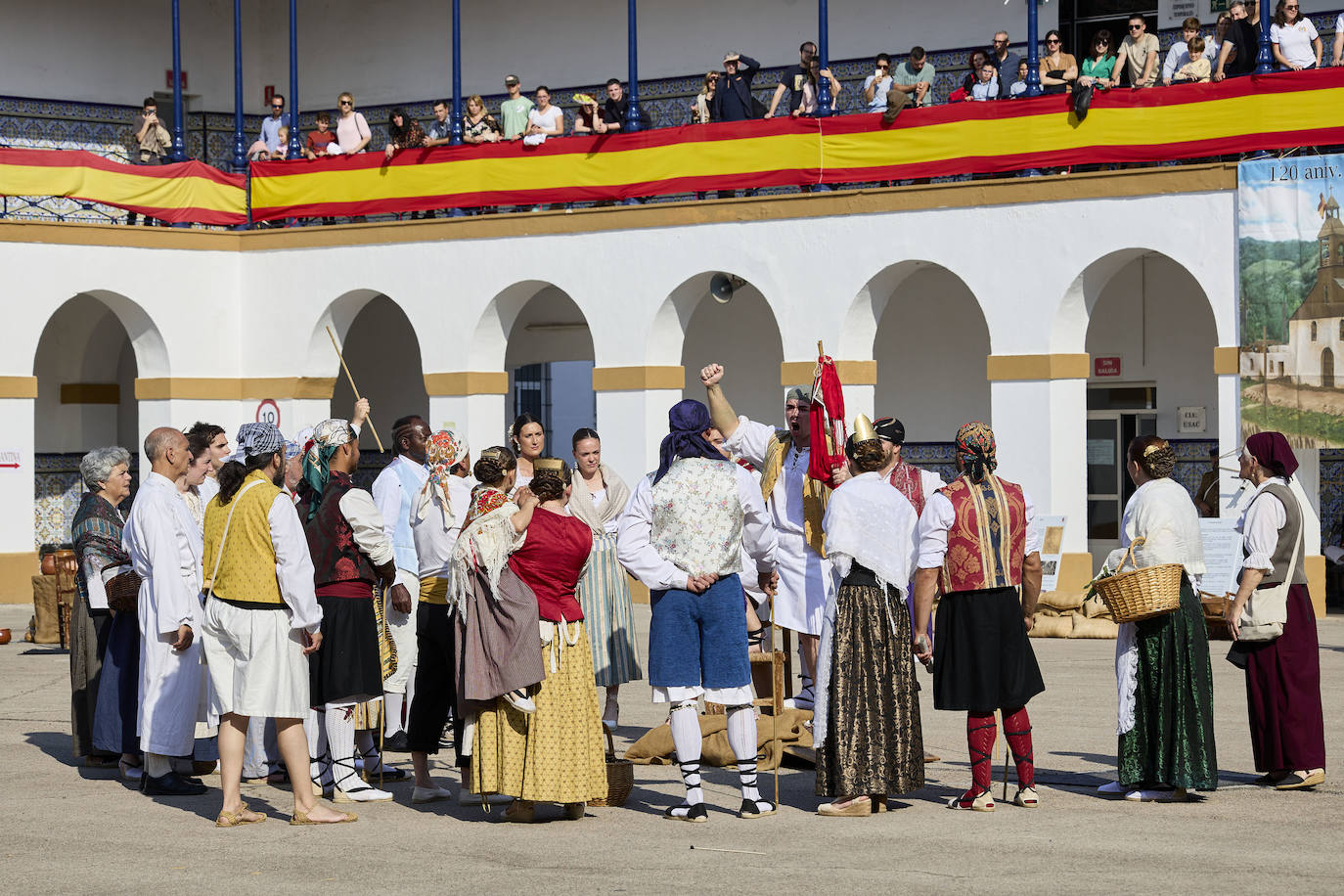 Recreaciones en vivo en el Museo Militar de Valencia