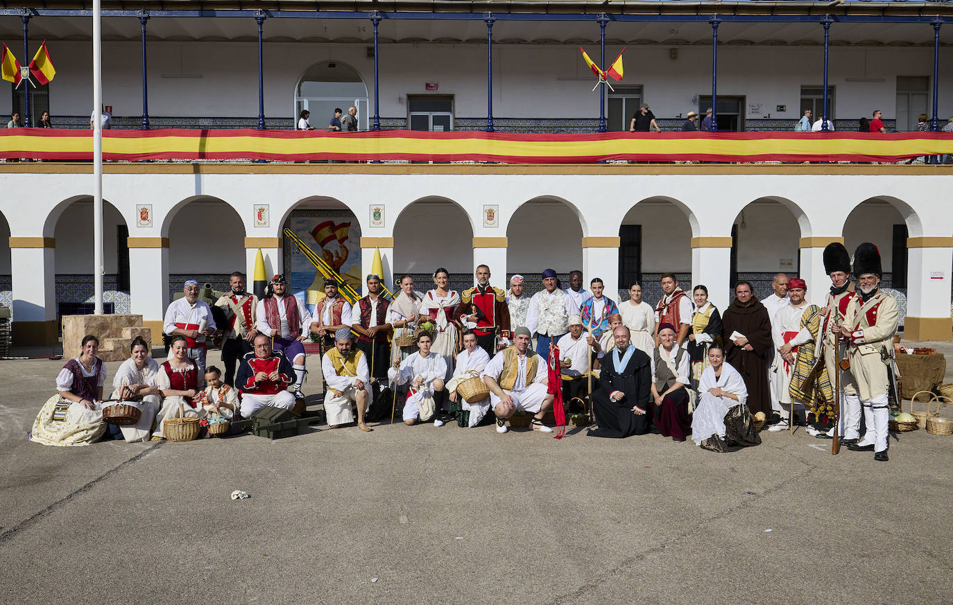 Recreaciones en vivo en el Museo Militar de Valencia