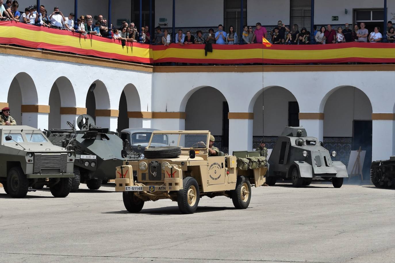 Recreaciones en vivo en el Museo Militar de Valencia