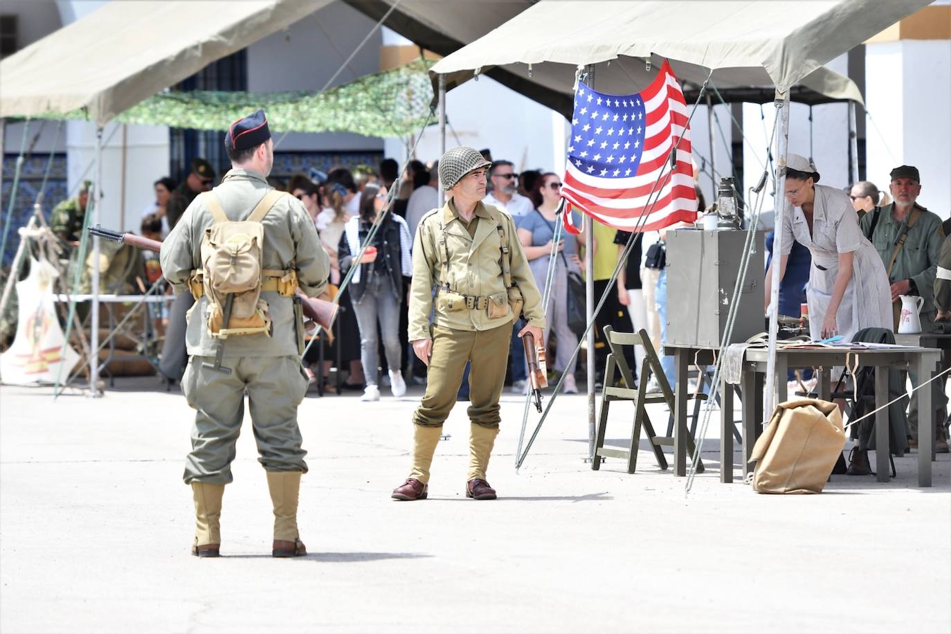 Recreaciones en vivo en el Museo Militar de Valencia