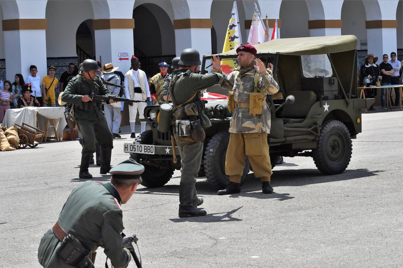 Recreaciones en vivo en el Museo Militar de Valencia