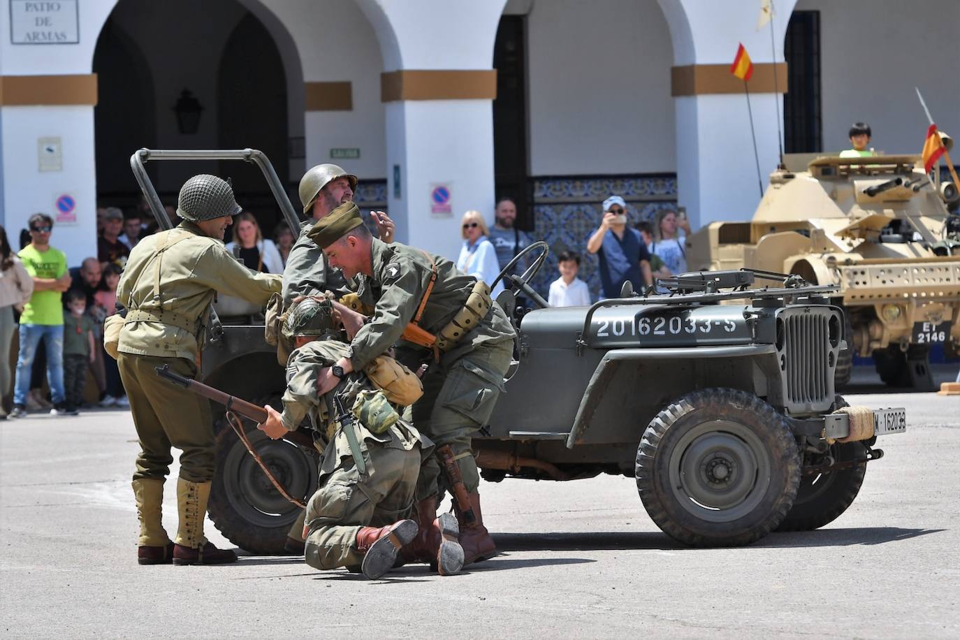 Recreaciones en vivo en el Museo Militar de Valencia