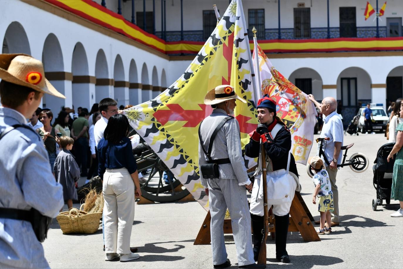 Recreaciones en vivo en el Museo Militar de Valencia