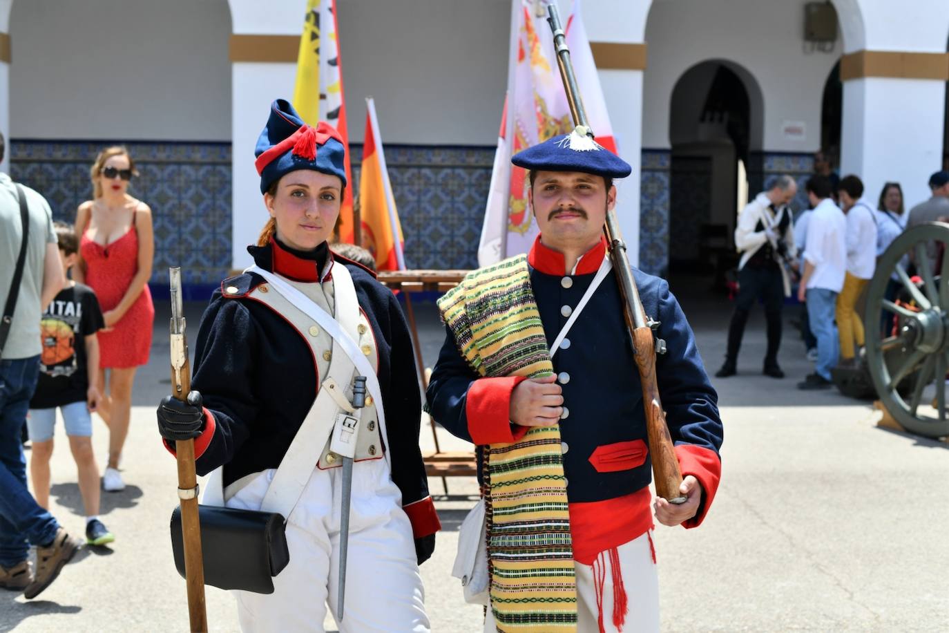 Recreaciones en vivo en el Museo Militar de Valencia