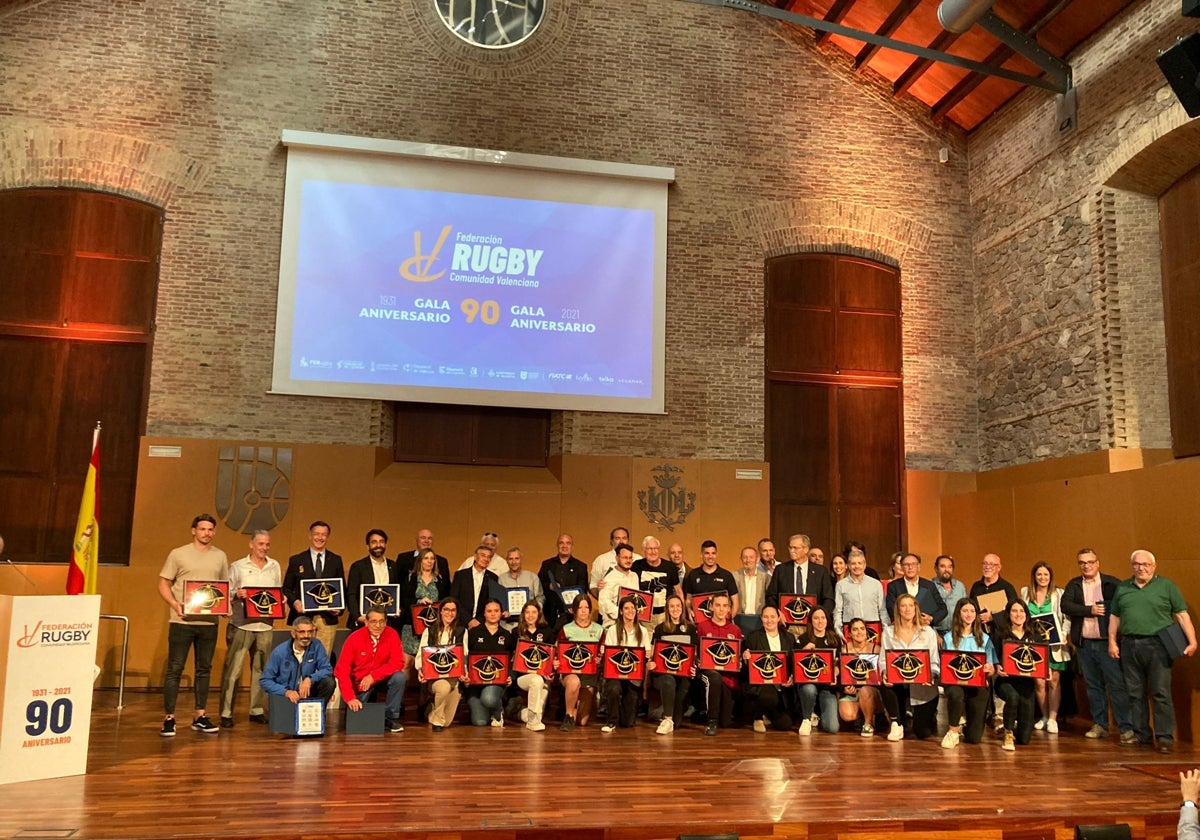 La Federación de Rugby de la Comunitat Valenciana celebra su 90 aniversario