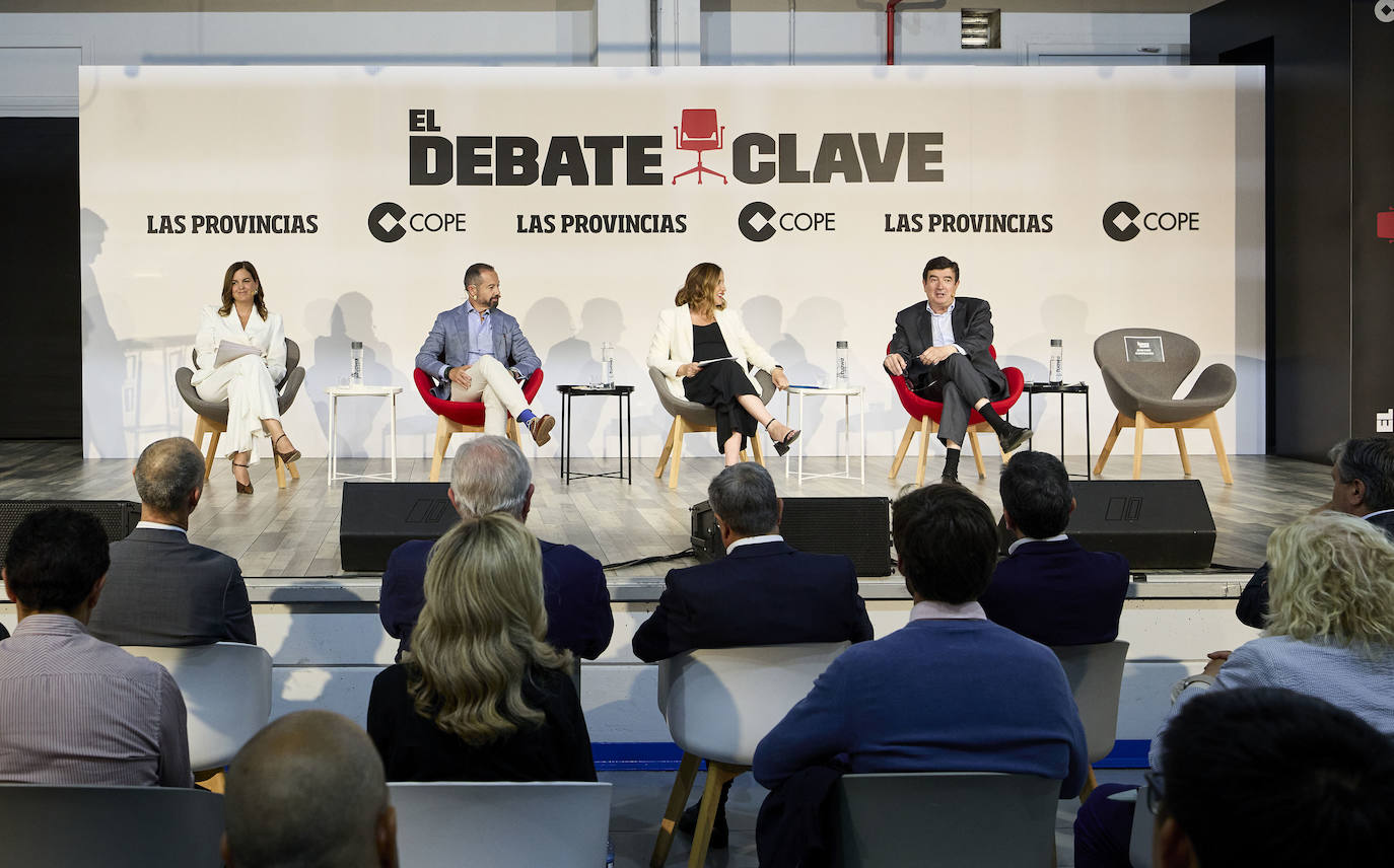 Los candidatos a la alcaldía de Valencia, en el último debate clave de LAS PROVINCIAS