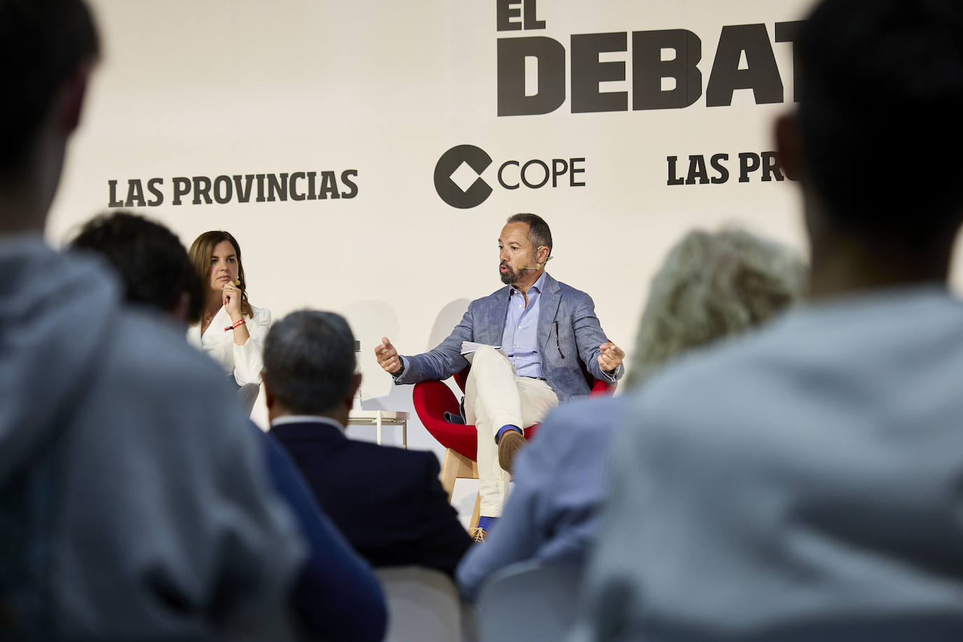 Los candidatos a la alcaldía de Valencia, en el último debate clave de LAS PROVINCIAS