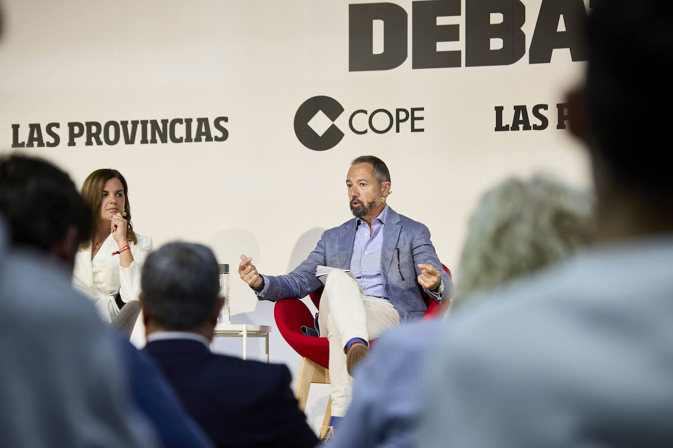 Los candidatos a la alcaldía de Valencia, en el último debate clave de LAS PROVINCIAS