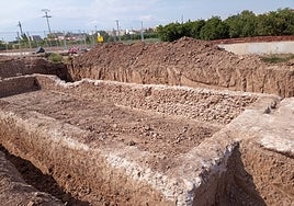 Balsa arqueológica.