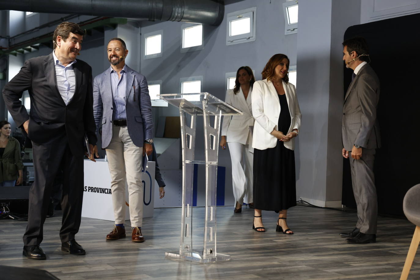 Los candidatos a la alcaldía de Valencia, en el último debate clave de LAS PROVINCIAS