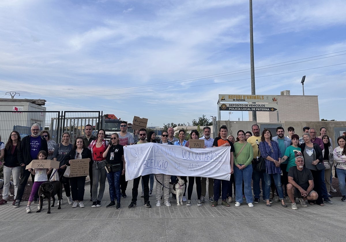 Refugio municipal de animales.